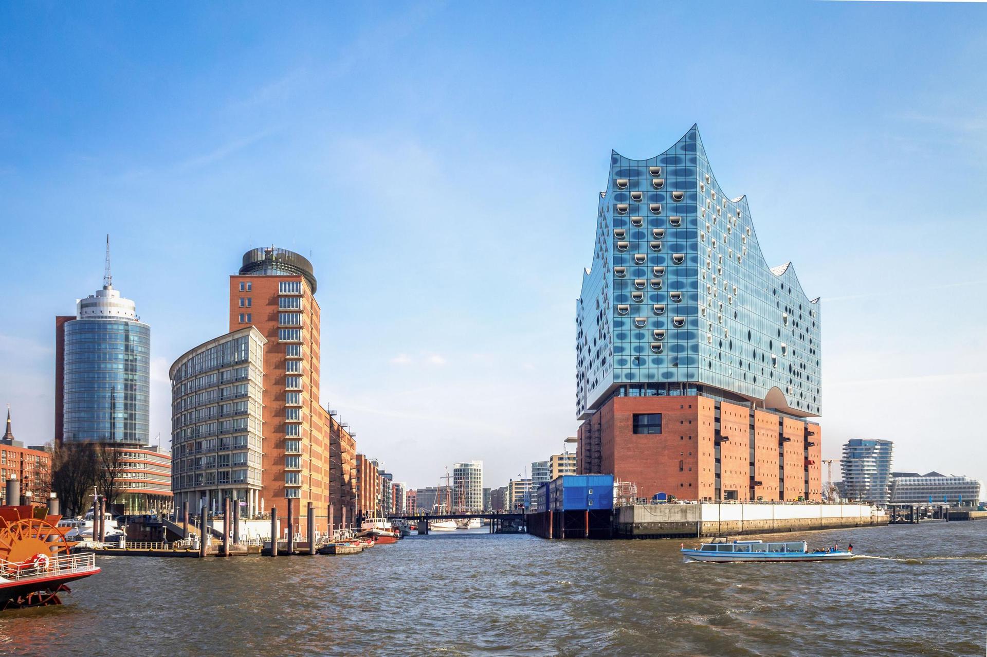 Hamburg, Elbphilharmonie, Speicherstadt